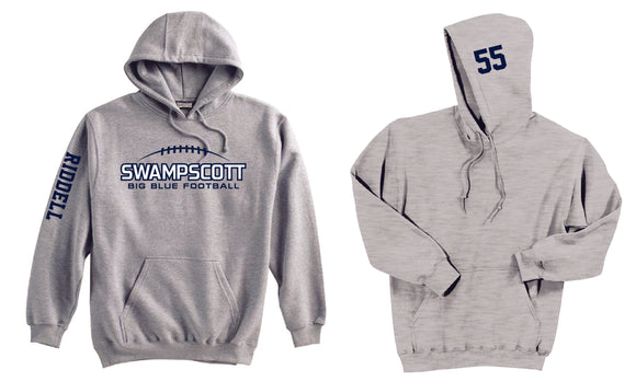 701 Big Blue Football Hoodie