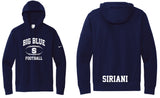 NKDR1499 Nike Club Fleece Sleeve Swoosh Pullover F/B Hoodie
