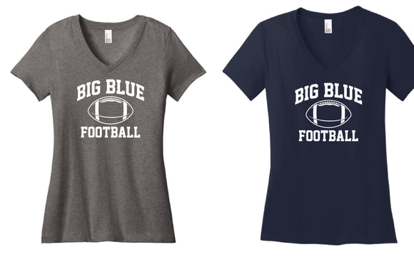 DM1170L  Football® Women’s Perfect Weight ® V-Neck Tee