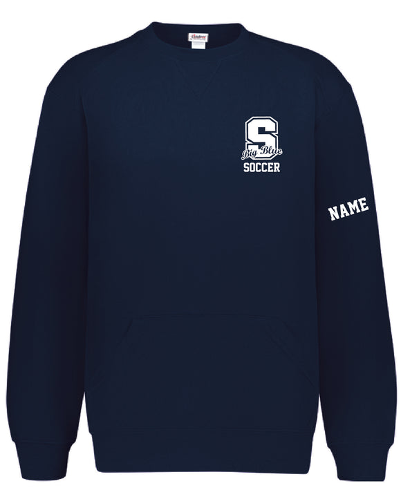 1252 Badger Soccer Crew Neck w/ pocket