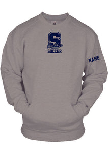 1252 Badger Soccer Crew Neck w/ pocket