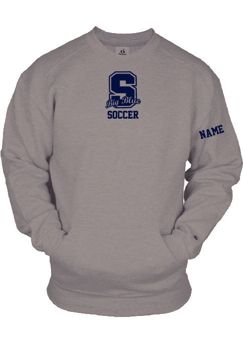 1252 Badger Soccer Crew Neck w/ pocket