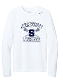 NKHQ4550 Nike LAX Team Legend Long Sleeve Tee - ADULT ONLY sizing