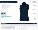 5603 CR Ridgeline Fleece Vest