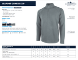 9057 Men's Golf Seaport Quarter Zip