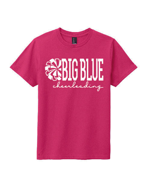 DT6000 Big Blue Y Cheer Tee